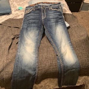 Rock revival easy straight jeans